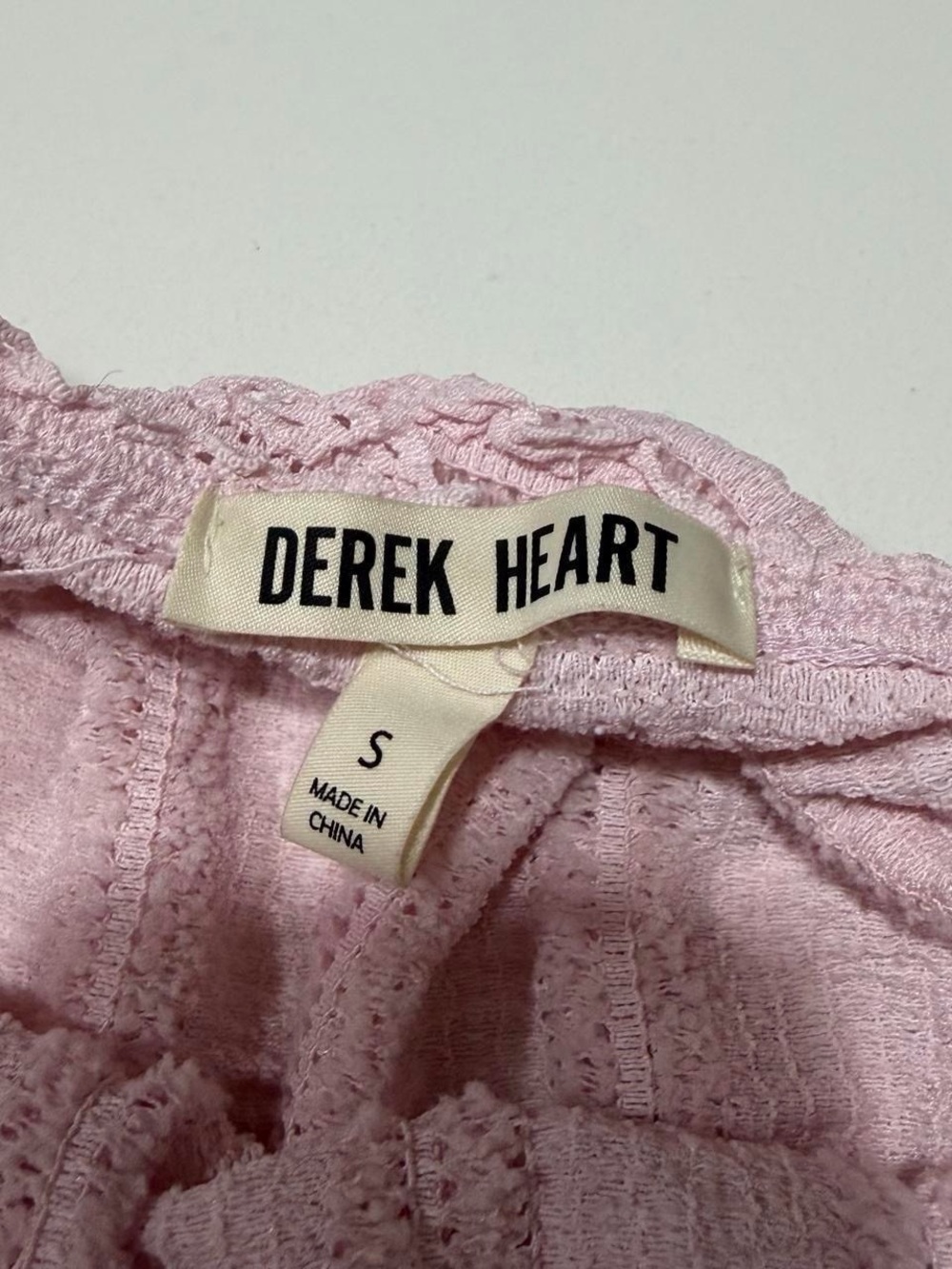Derek Heart Pink Ruffle Tank - Picture 6 of 8